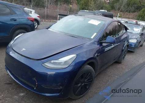 2025 Tesla Model Y Long Range Dual Motor All-Wheel Drive from USA, damaged, VIN 7SAYGDEE0SF261680